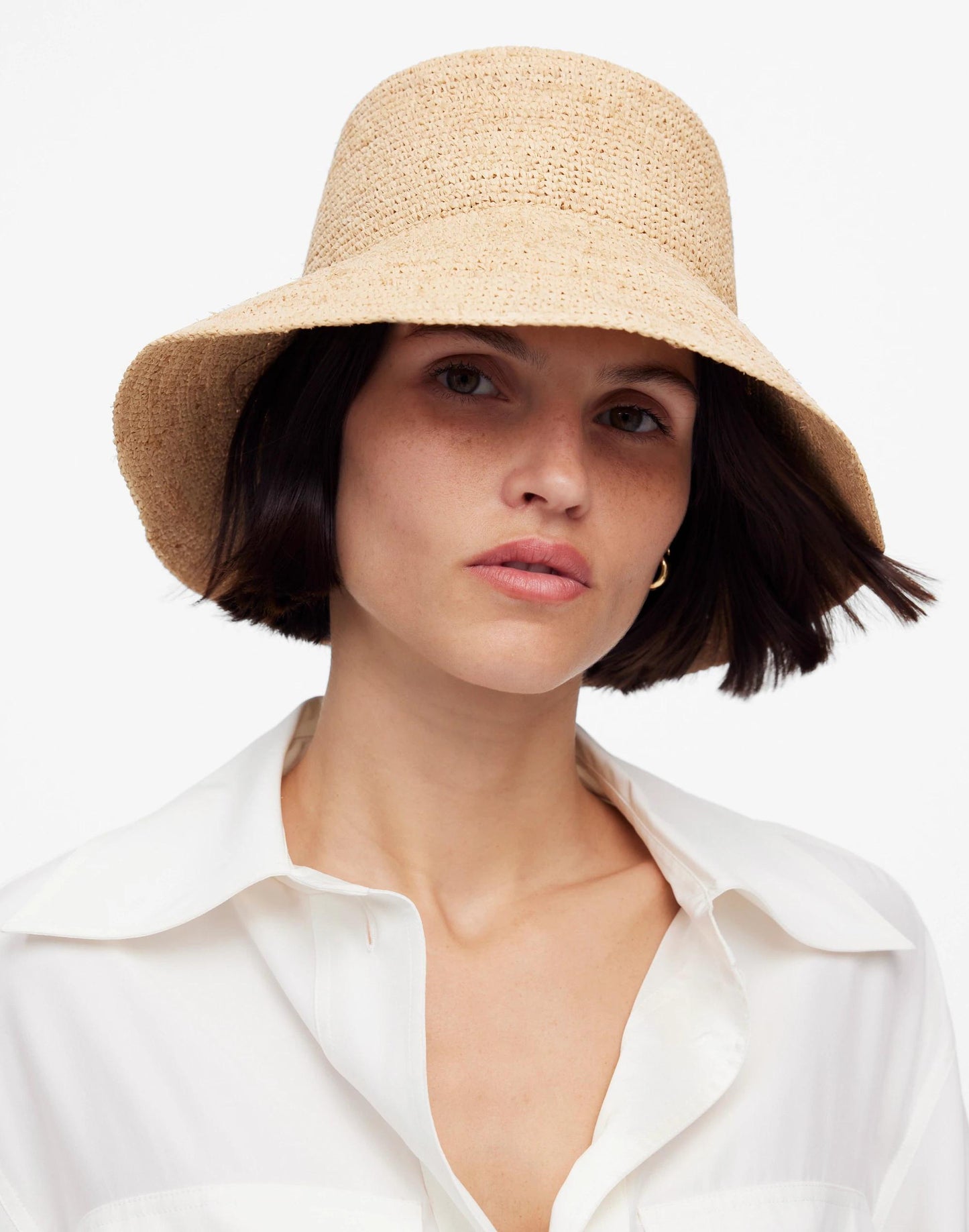 Madewell Lantern Straw Hat
