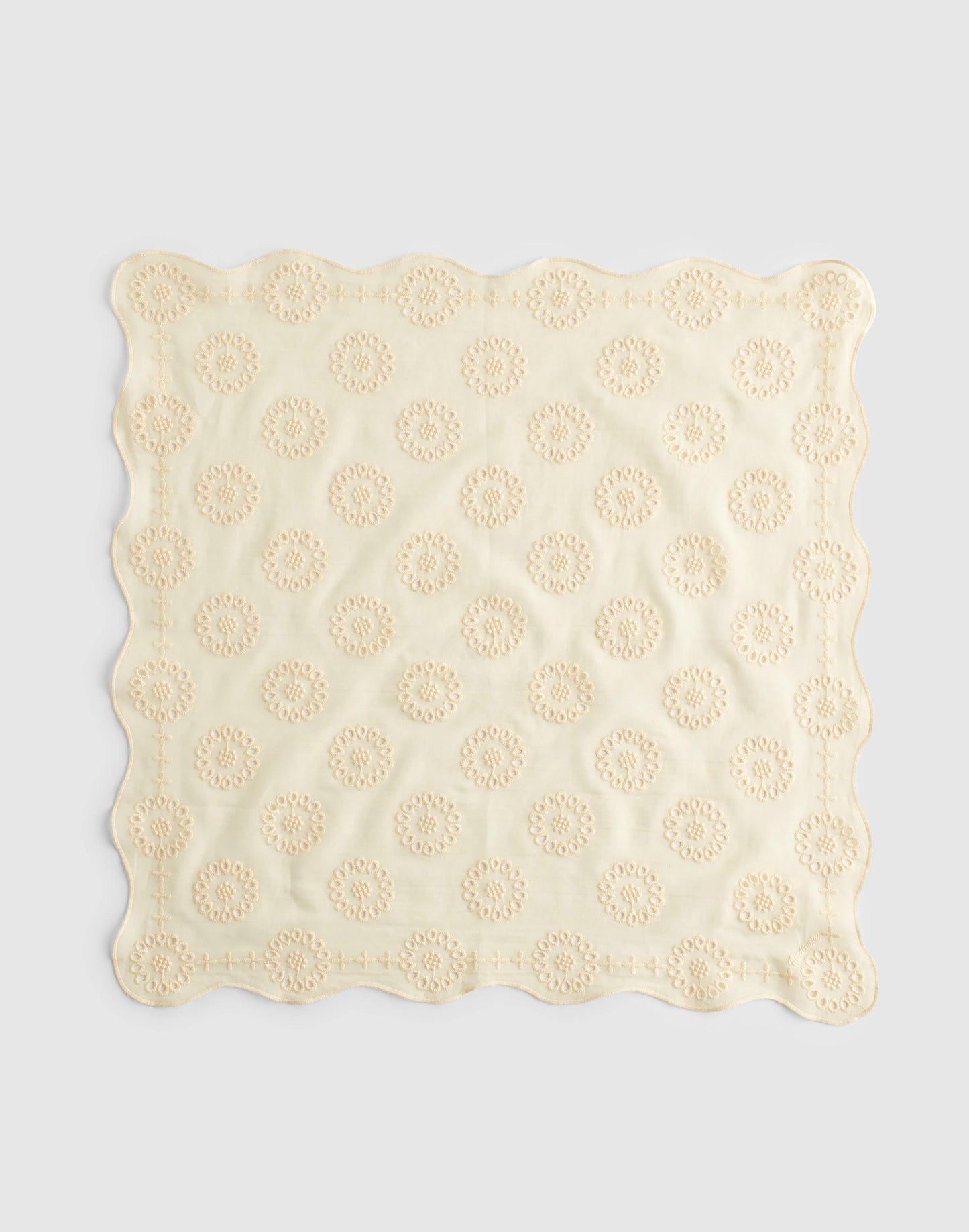 Madewell Organic Cotton Eyelet Bandana