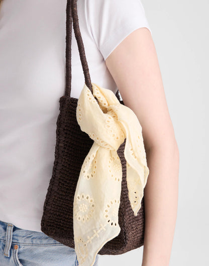 Madewell Organic Cotton Eyelet Bandana