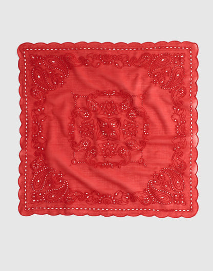 Madewell Organic Cotton Eyelet Bandana