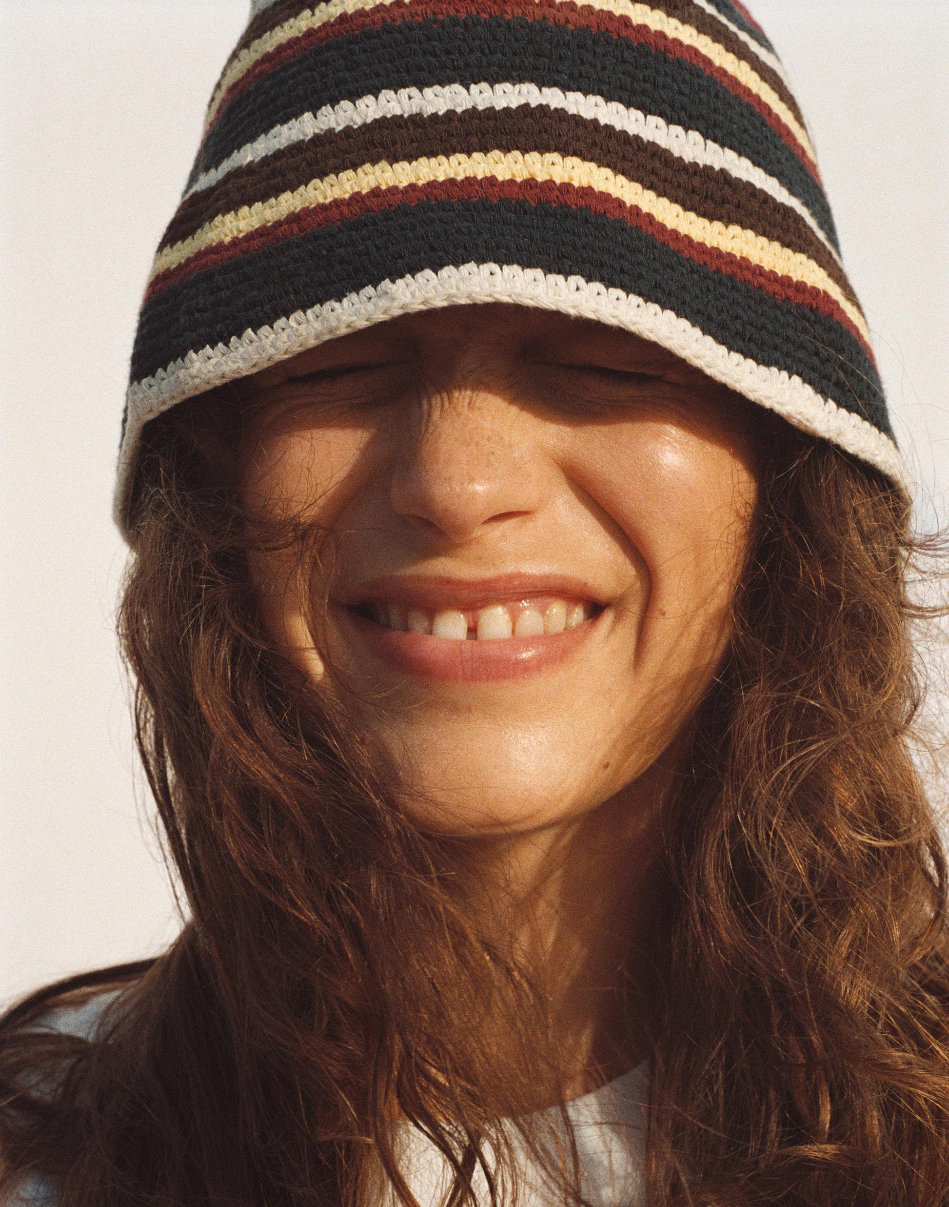 Madewell Crochet-Knit Bucket Hat