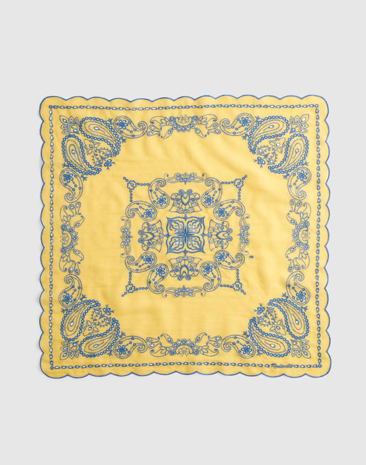 Madewell Organic Cotton Eyelet Bandana