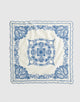 Bandana Eyelet Retro Blue