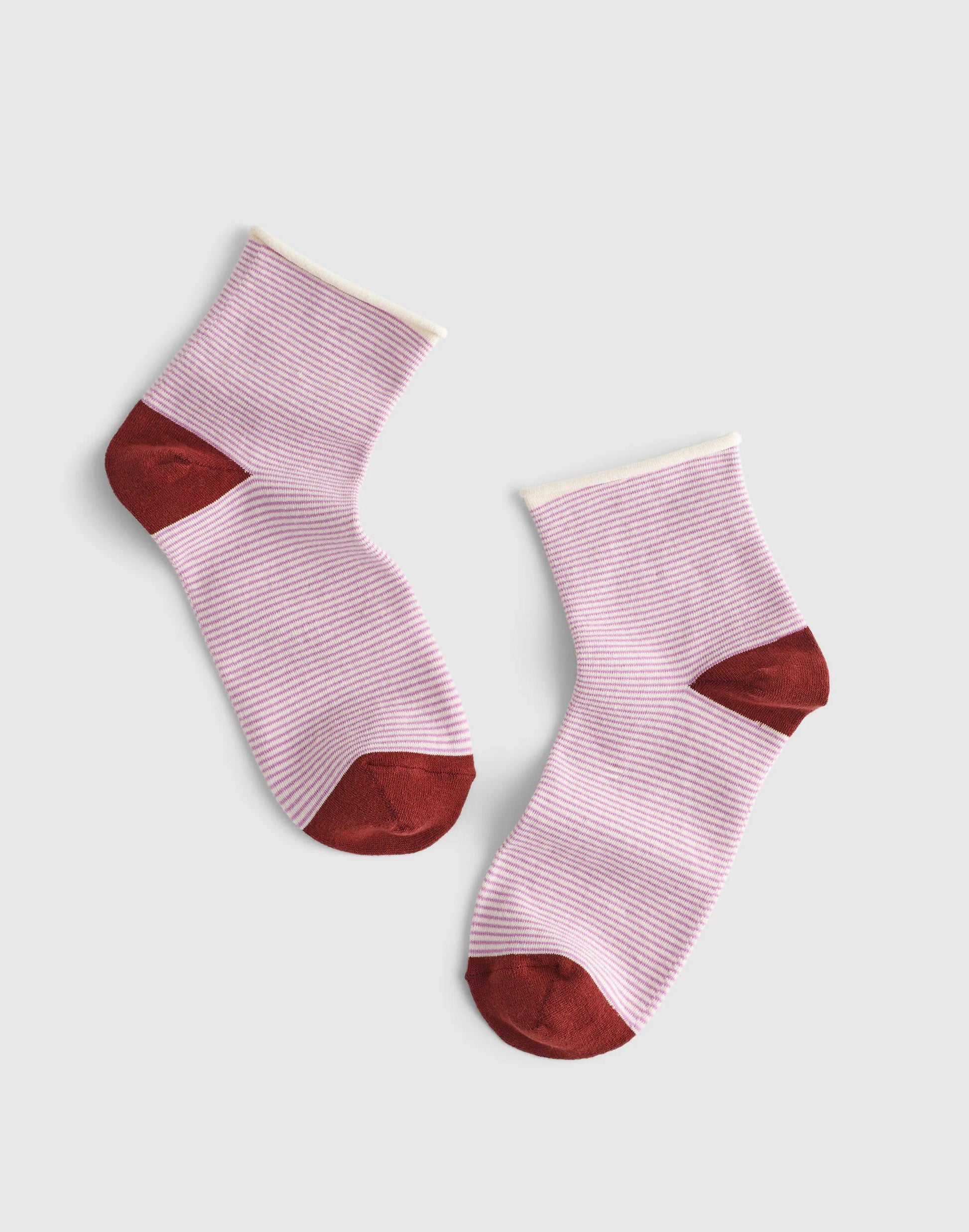 Madewell Contrast-Stripe Ankle Socks