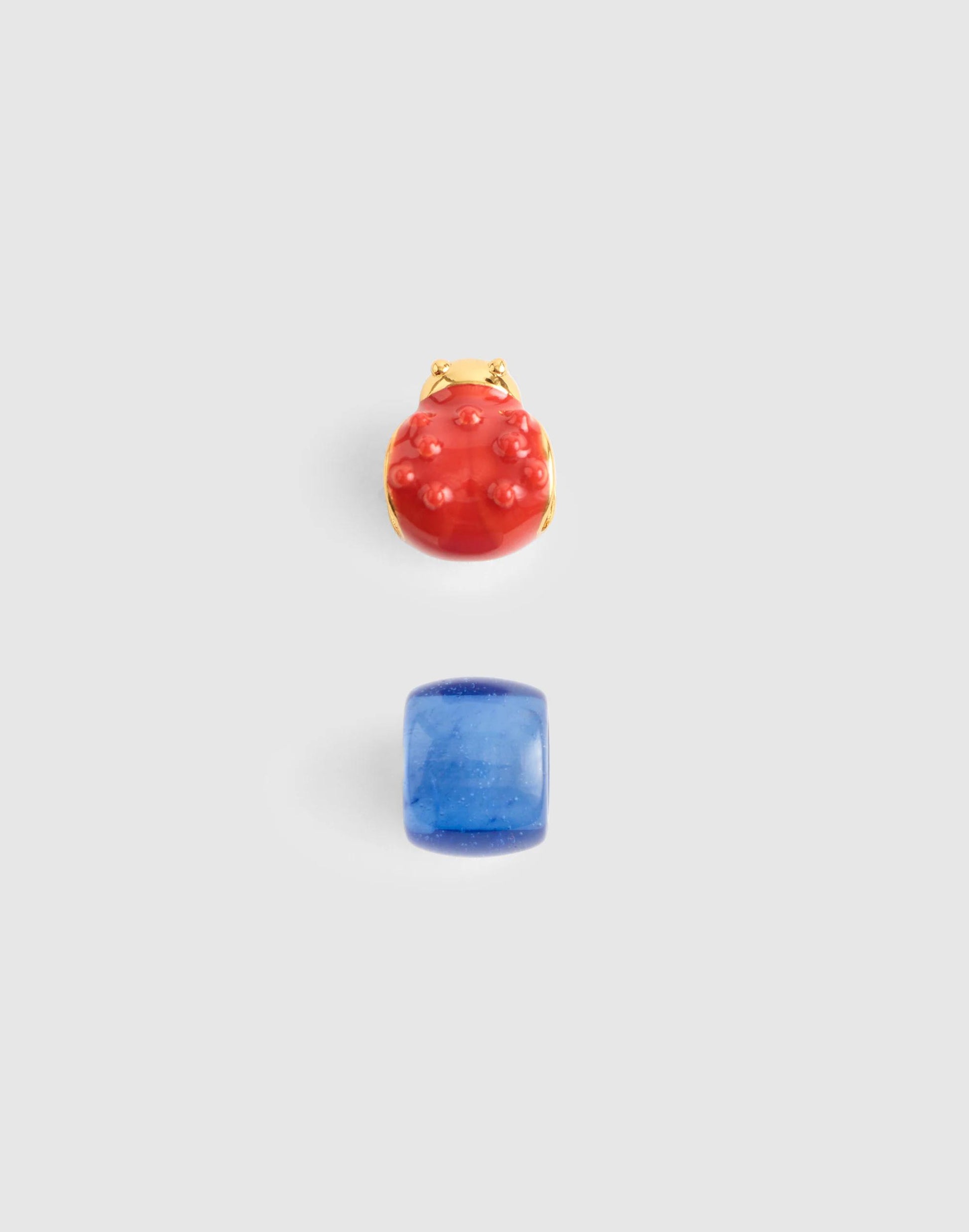 Madewell Two-Pack Ladybug Bead Charms