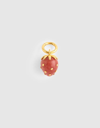 Madewell Semiprecious Strawberry Charm