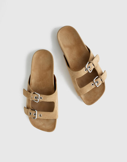 Madewell The Cambrea Double-Strap Sandal