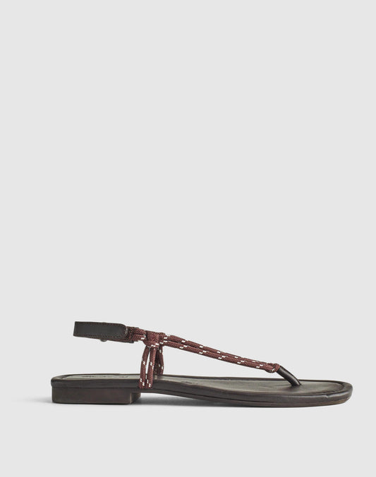 Madewell The Aliyah Thong Sandal in Paracord