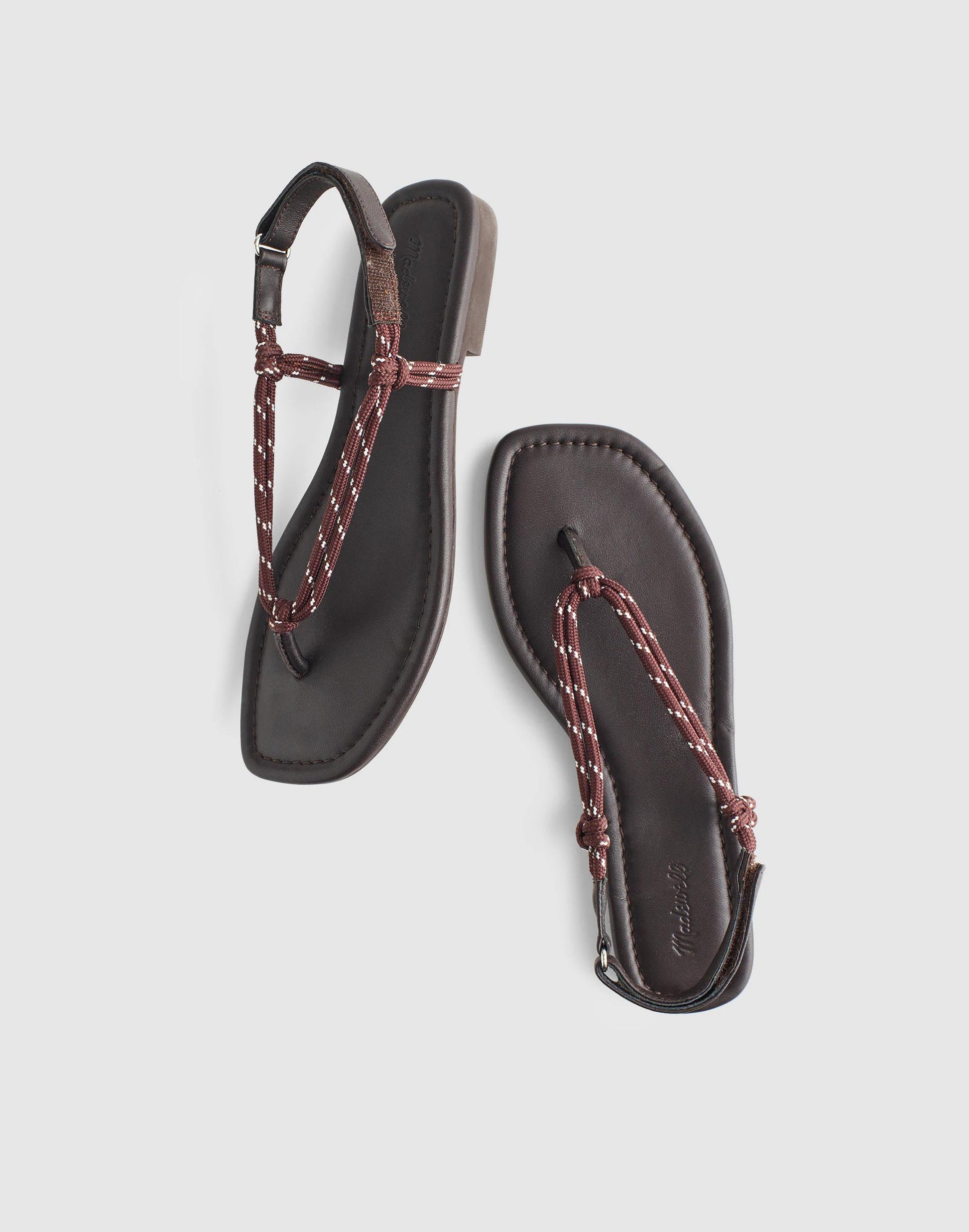 Madewell The Aliyah Thong Sandal in Paracord