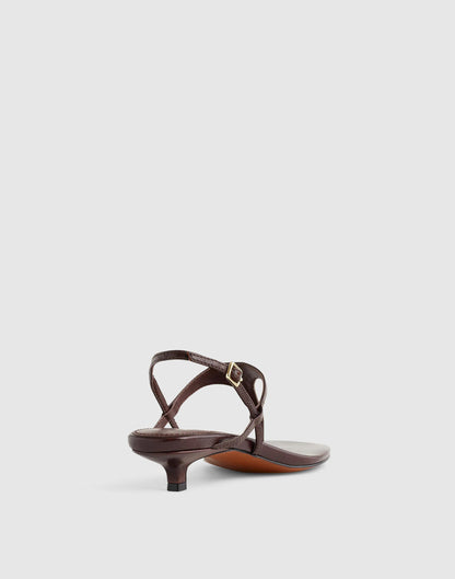 Madewell The Chiara Kitten Heel Slingback Sandal