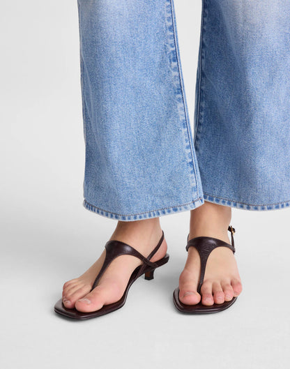 Madewell The Chiara Kitten Heel Slingback Sandal