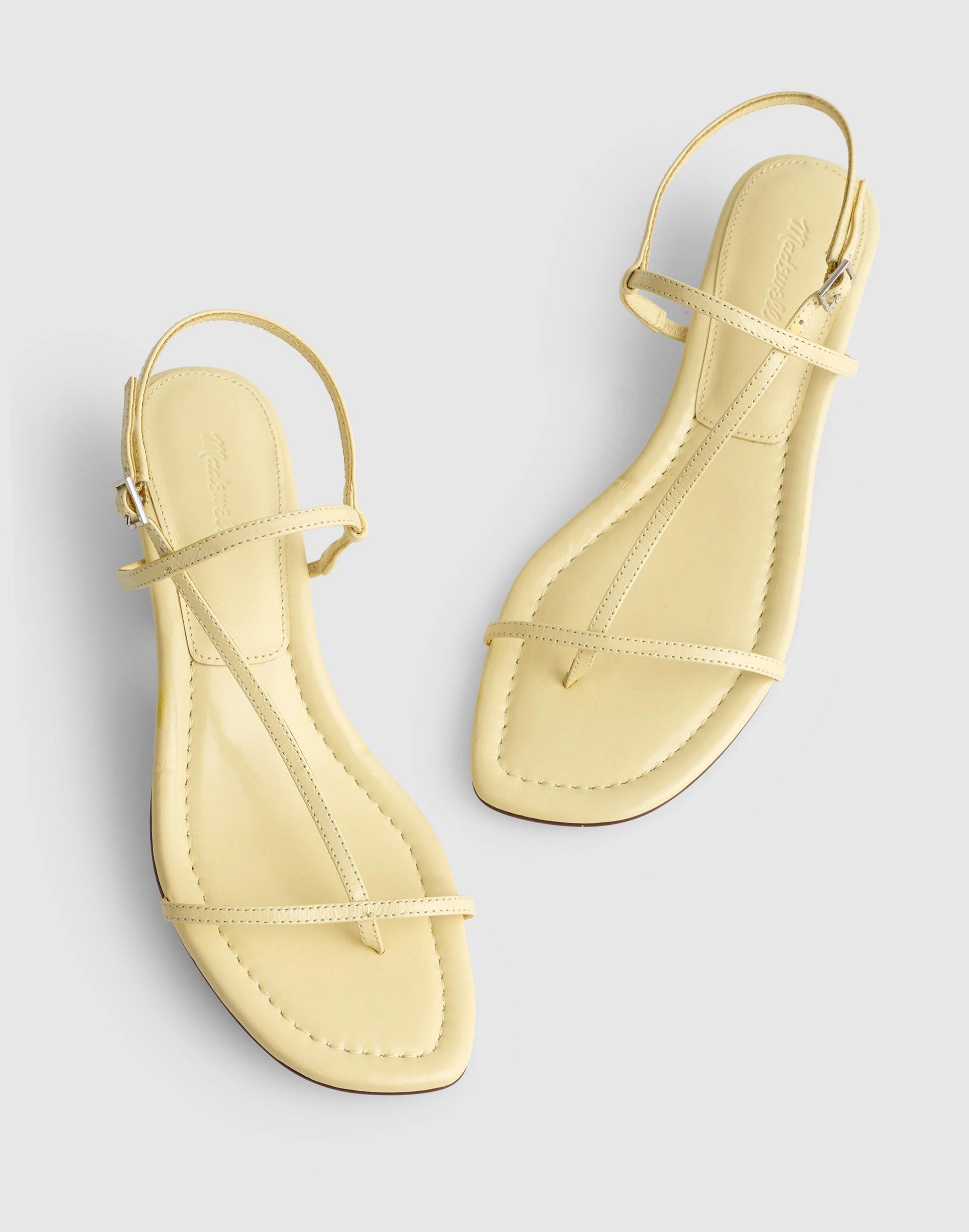 Madewell The Maycie Asymmetric T-Strap Sandal