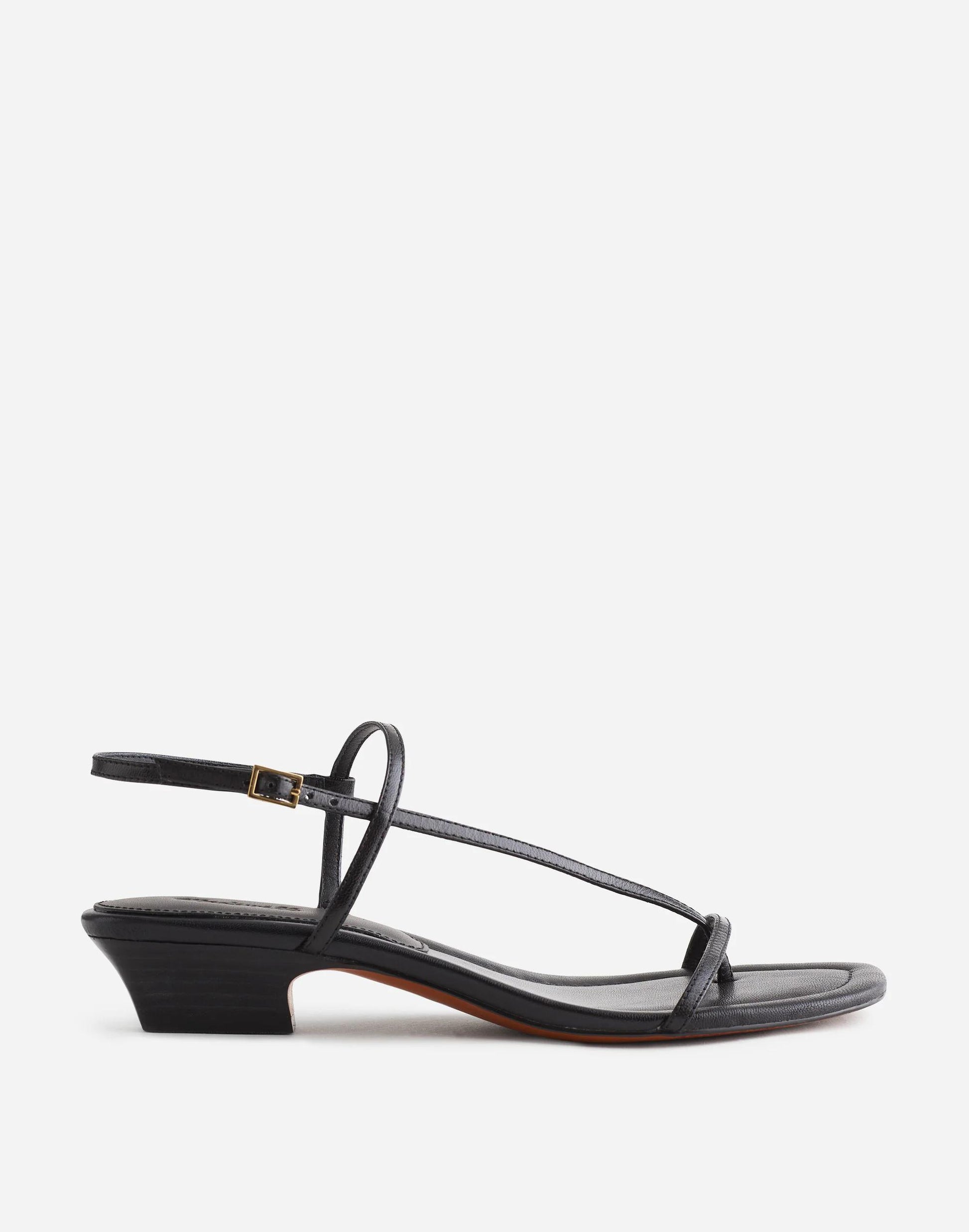 Madewell The Maycie Asymmetric T-Strap Sandal