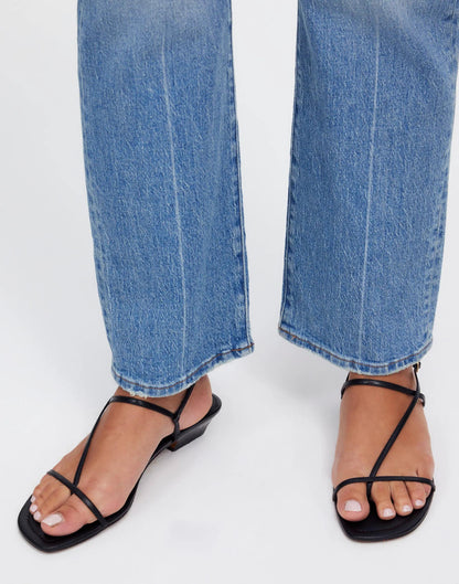 Madewell The Maycie Asymmetric T-Strap Sandal