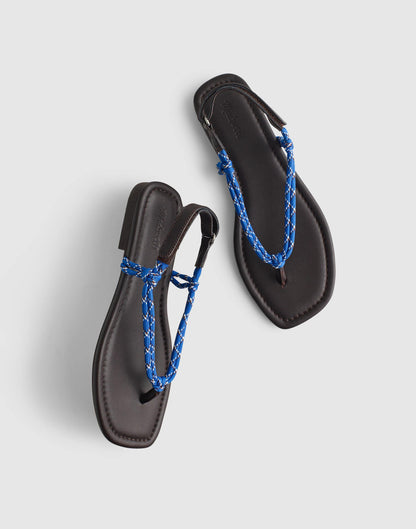 Madewell The Aliyah Thong Sandal in Paracord