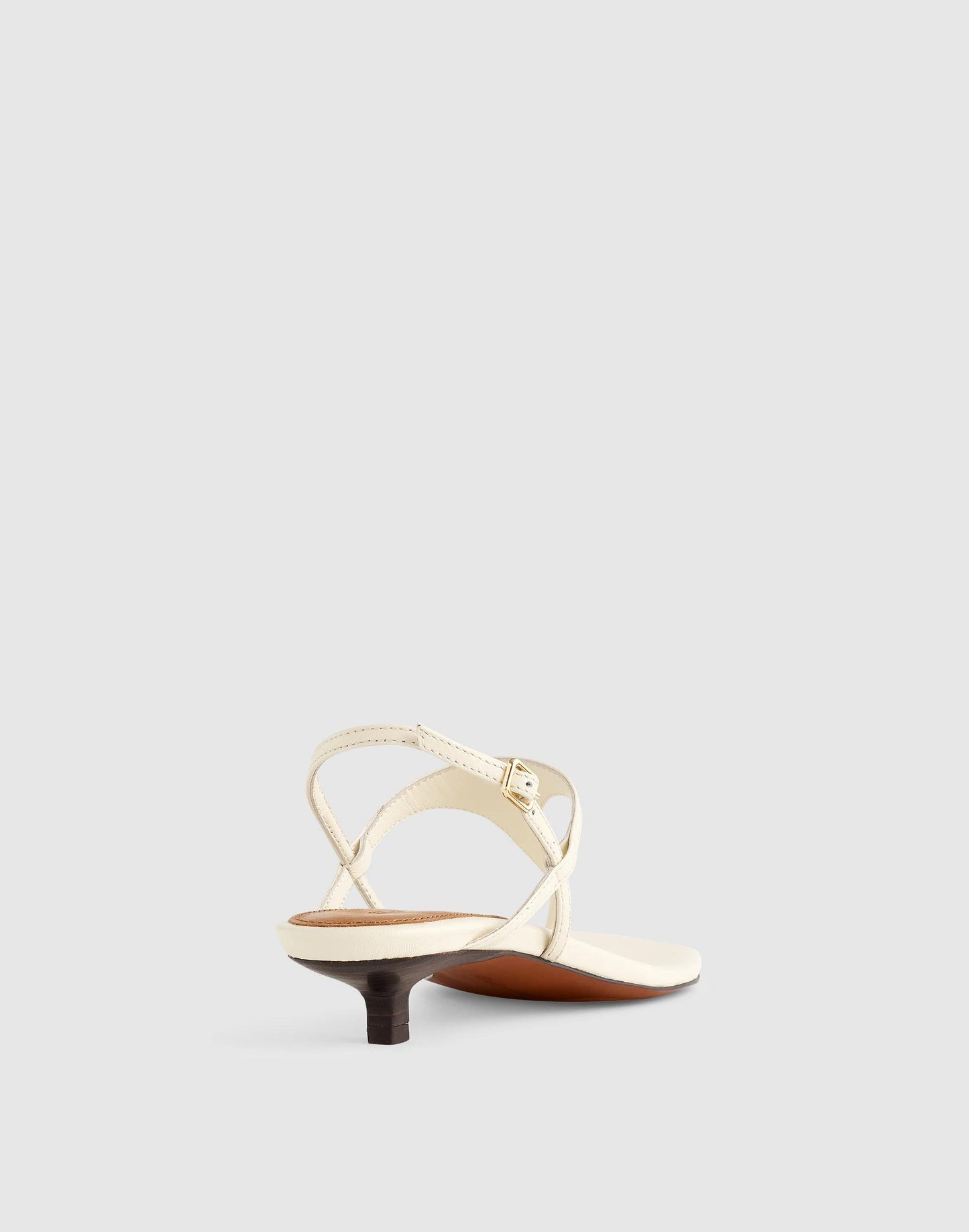 Madewell The Chiara Kitten Heel Slingback Sandal