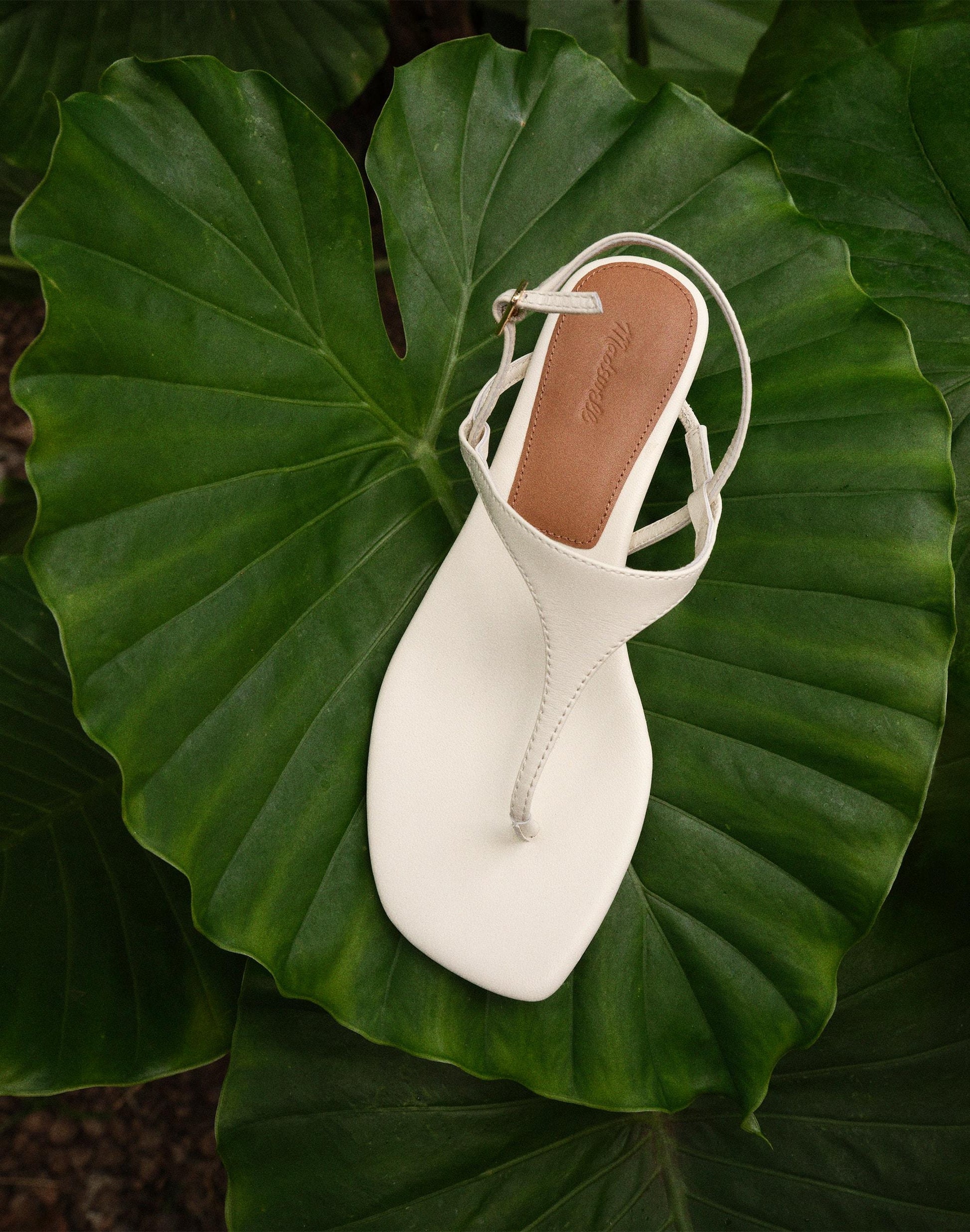 Madewell The Chiara Kitten Heel Slingback Sandal