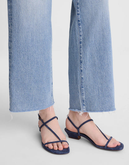 Madewell The Maycie Asymmetric T-Strap Sandal