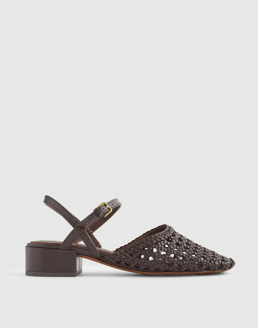Madewell The Lola Ankle-Strap Heeled Sandal