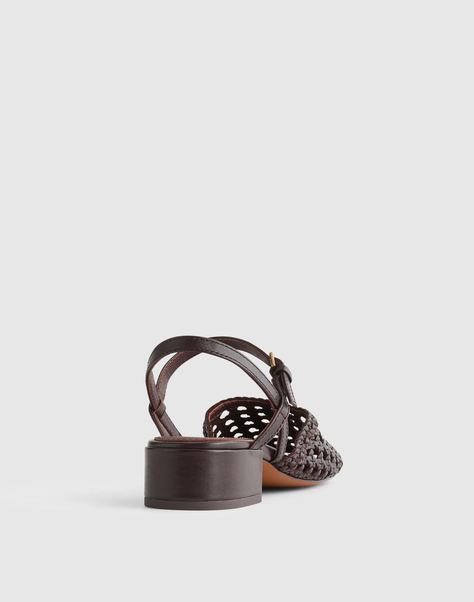 Madewell The Lola Ankle-Strap Heeled Sandal