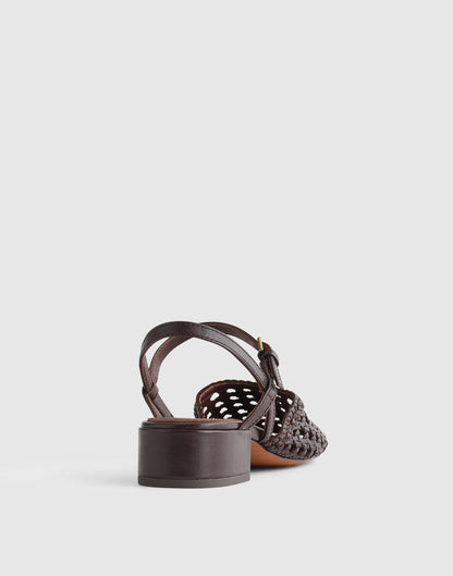 Madewell The Lola Ankle-Strap Heeled Sandal