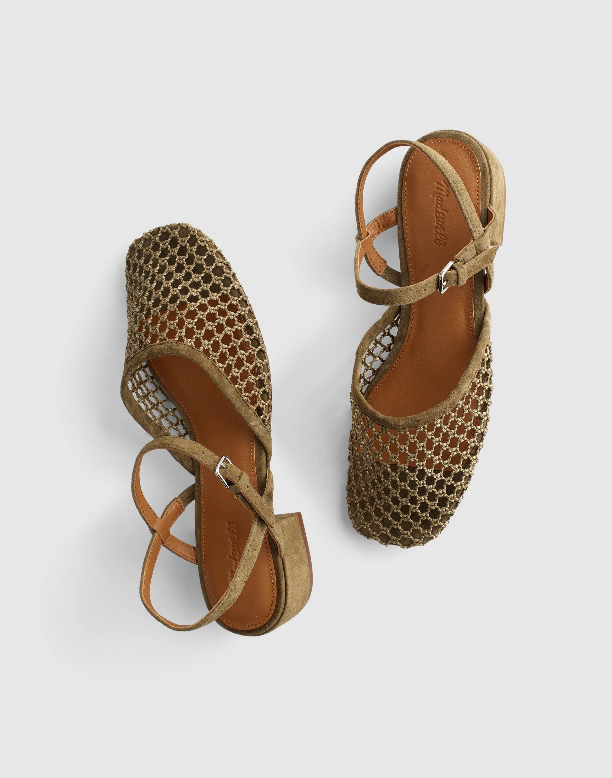 Madewell The Lola Ankle-Strap Heeled Sandal