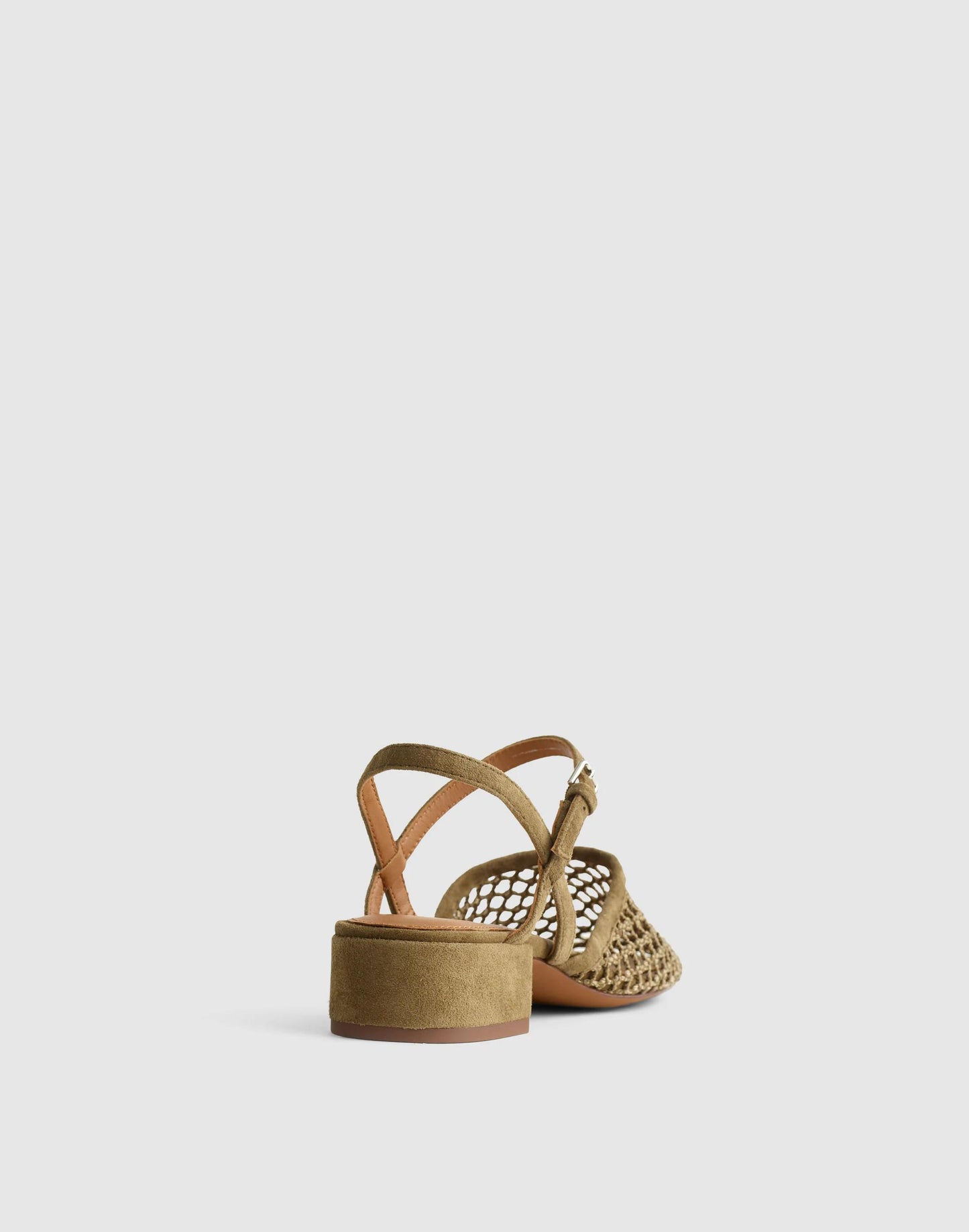 Madewell The Lola Ankle-Strap Heeled Sandal