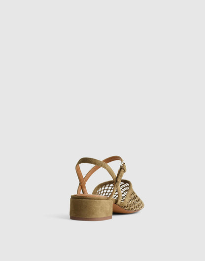 Madewell The Lola Ankle-Strap Heeled Sandal