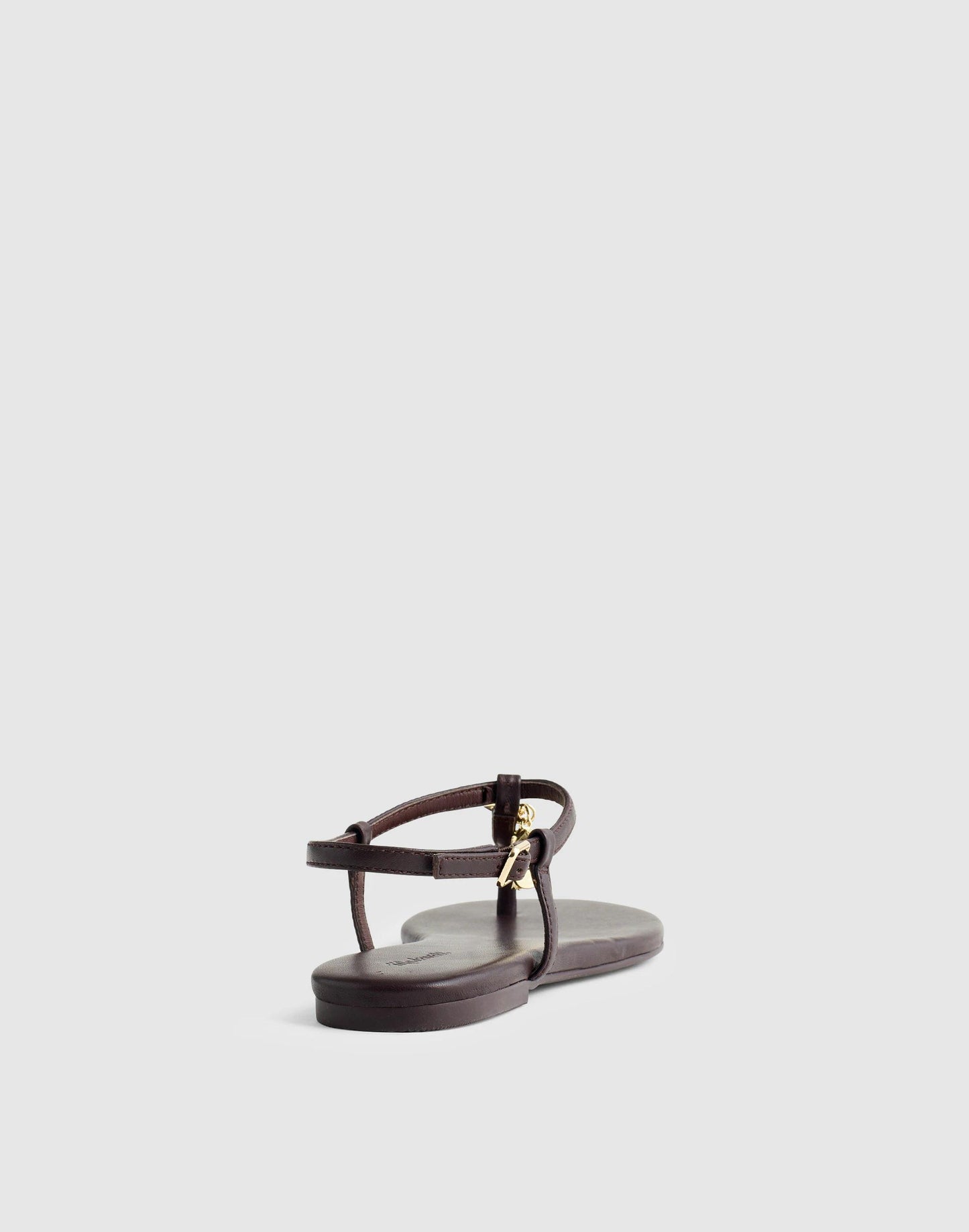 Madewell Madewell x Shopbop Iggy Charm T-Strap Sandal in Leather
