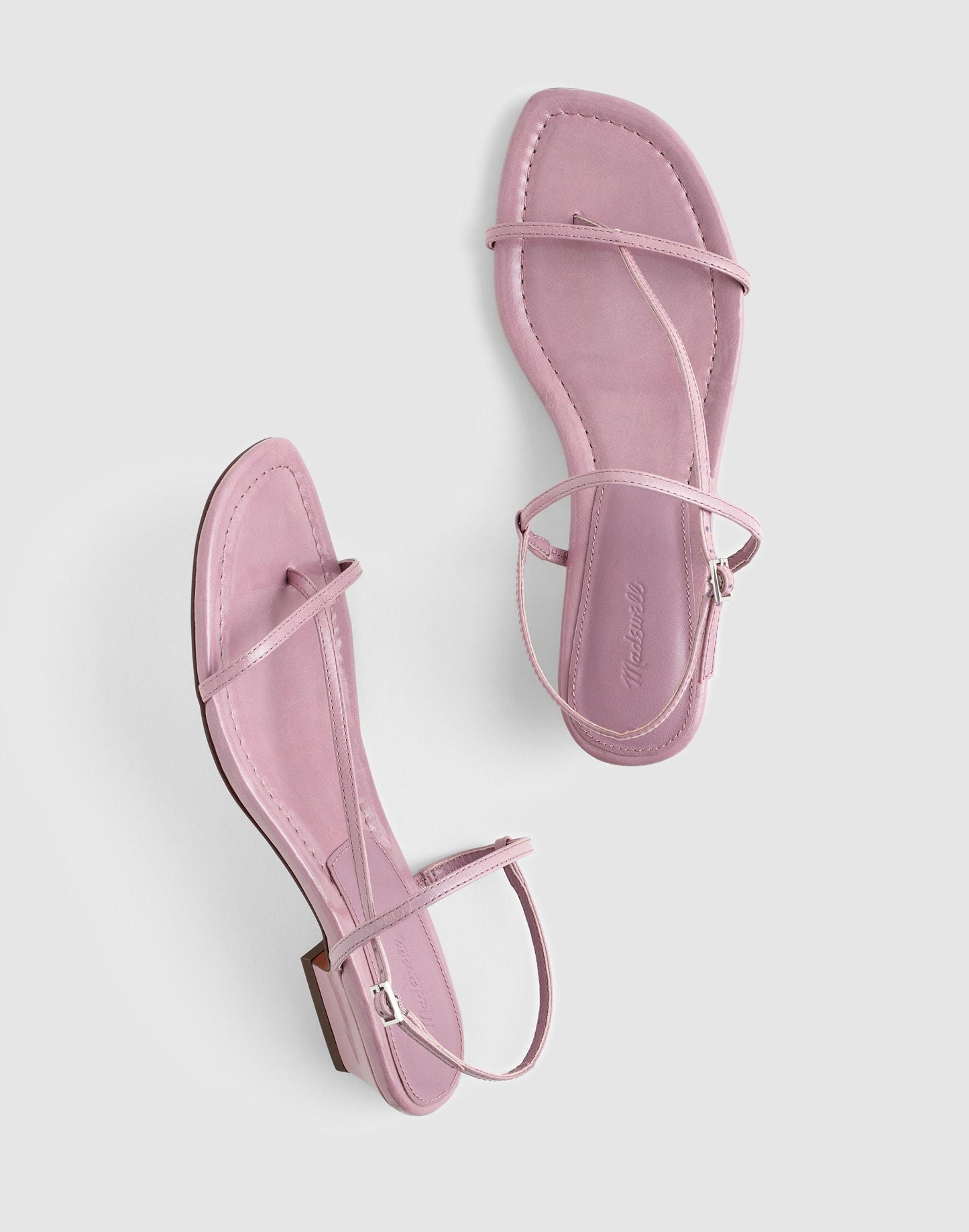 Madewell The Maycie Asymmetric T-Strap Sandal