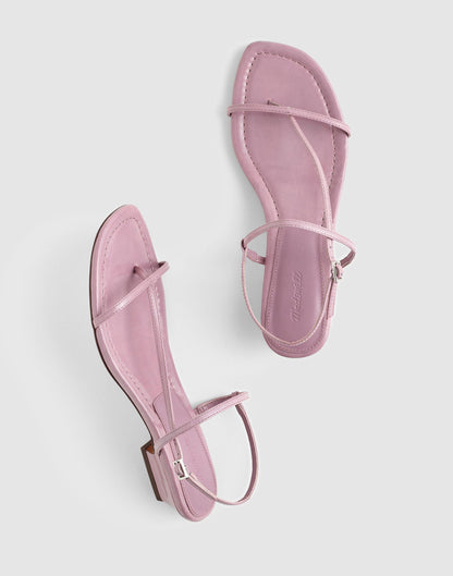 Madewell The Maycie Asymmetric T-Strap Sandal