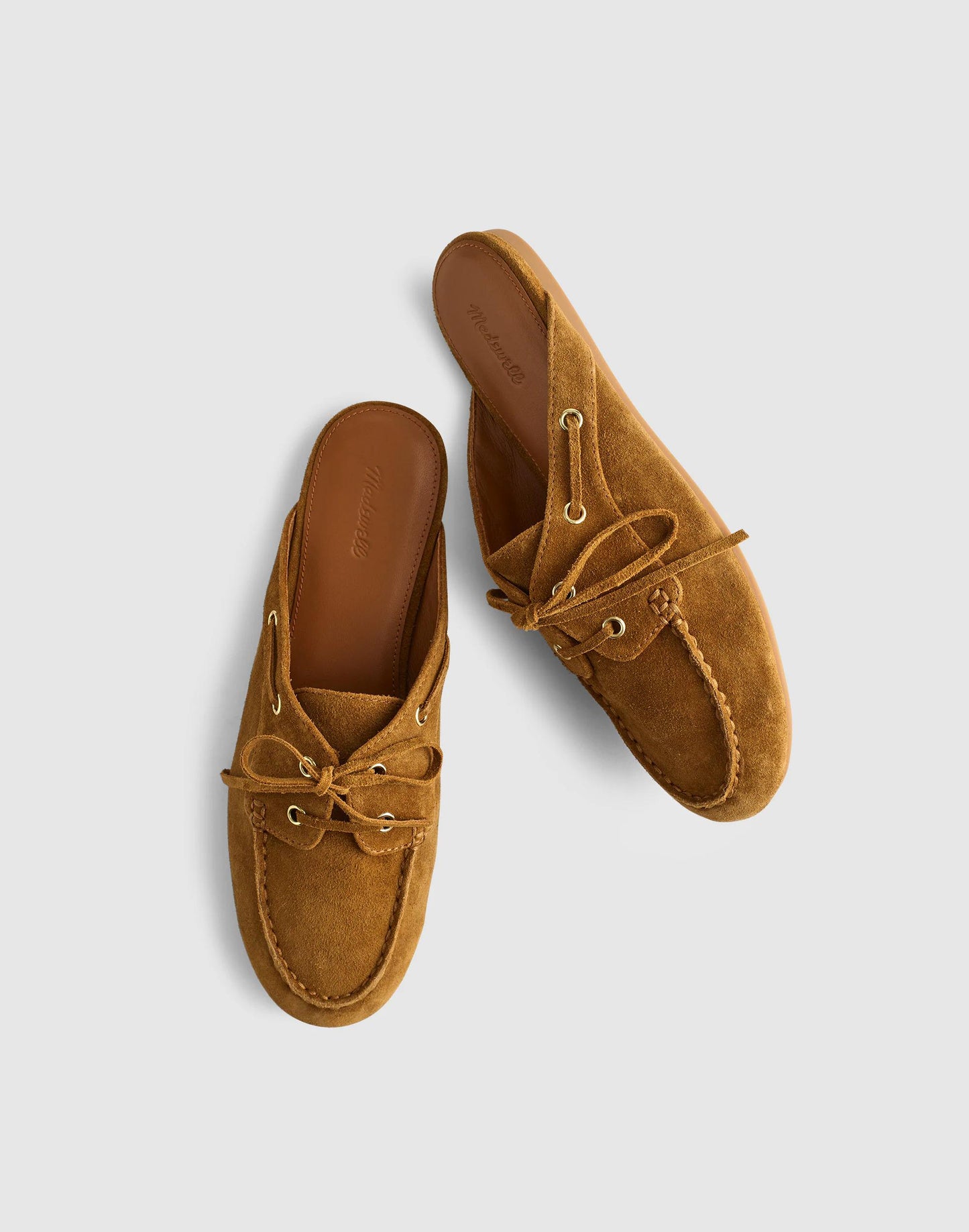 Madewell The Jamie Boat Mule in Suede