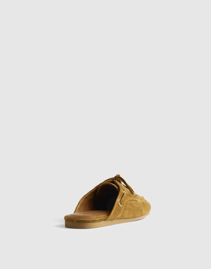 Madewell The Jamie Boat Mule in Suede