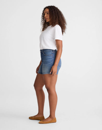 Madewell The Curvy Perfect Vintage Mid-Length Jean Short