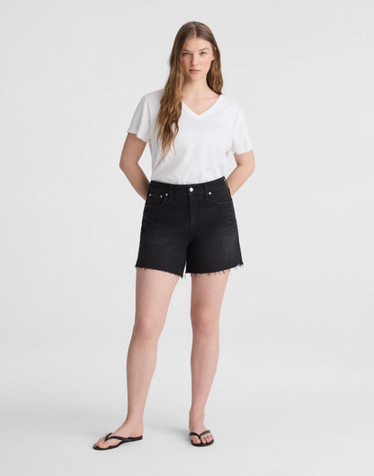 Madewell The Curvy Perfect Vintage Mid-Length Jean Short