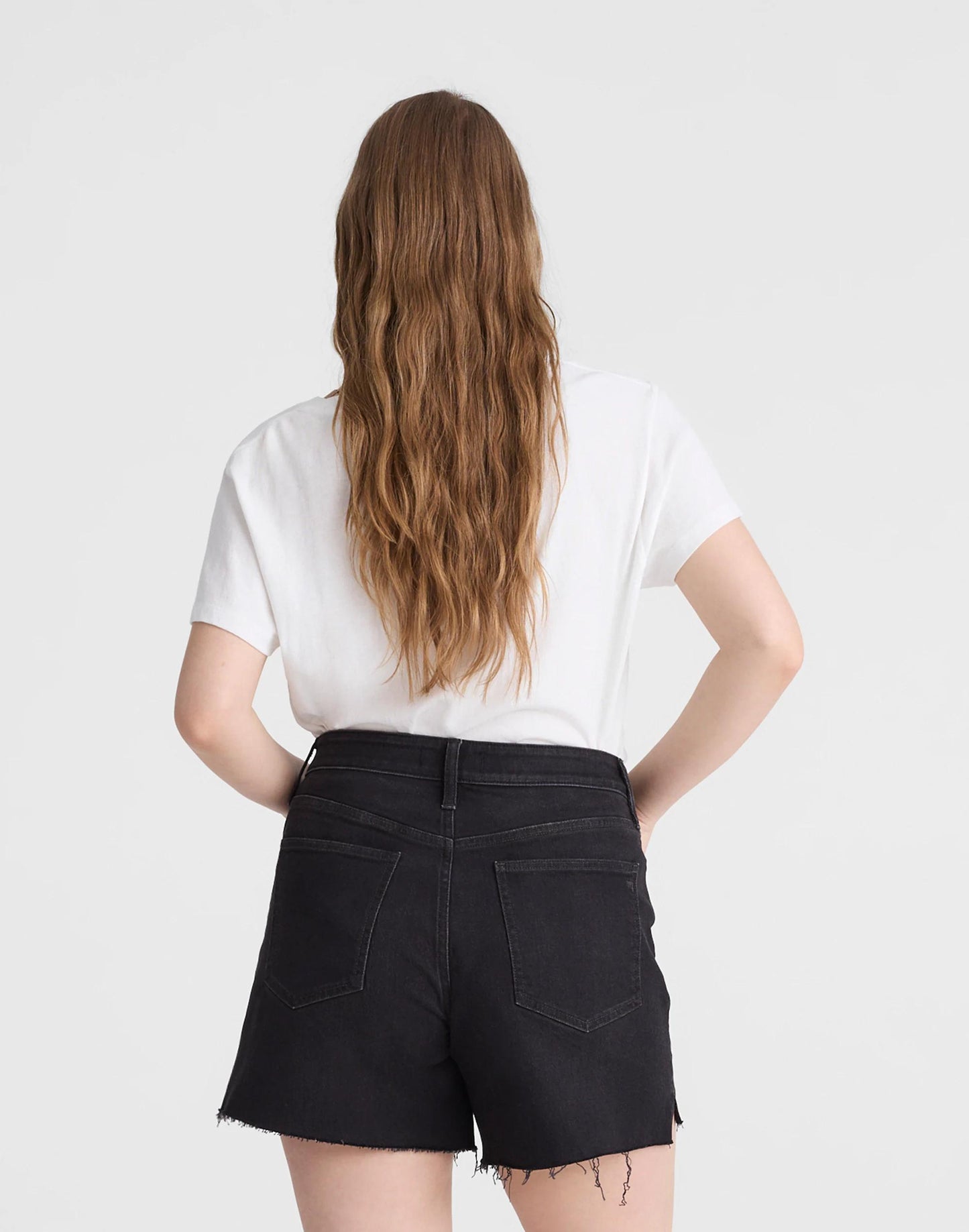 Madewell The Curvy Perfect Vintage Mid-Length Jean Short