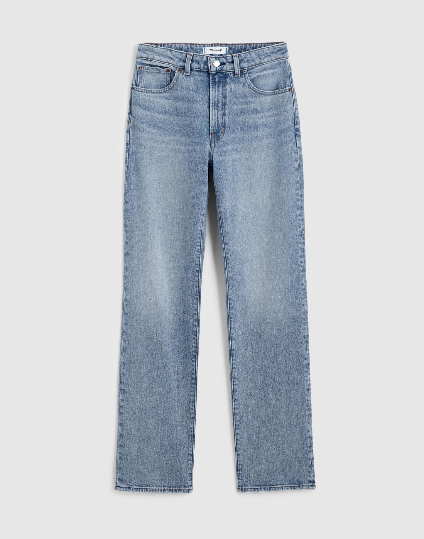 Madewell The Curvy Longline Straight Jean