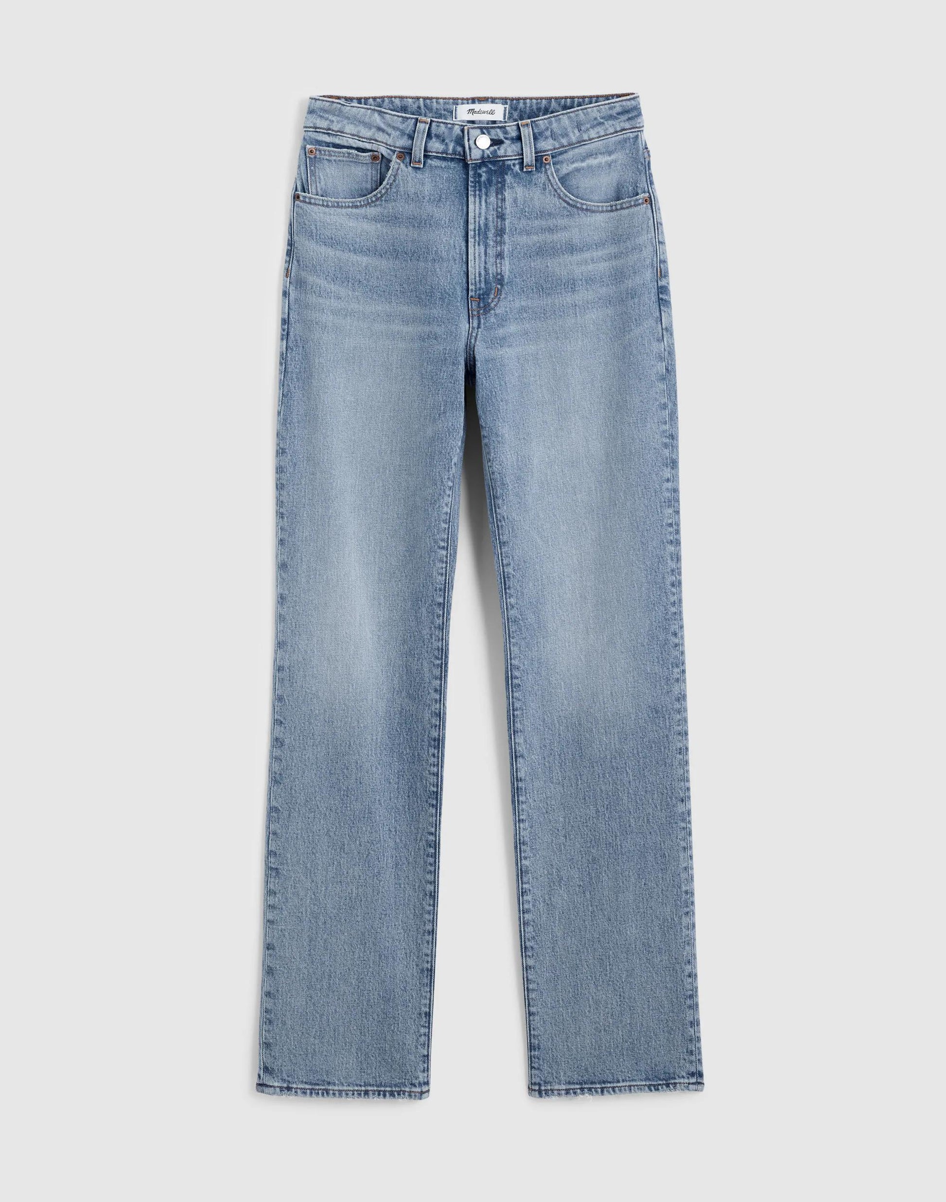 Madewell The Curvy Longline Straight Jean