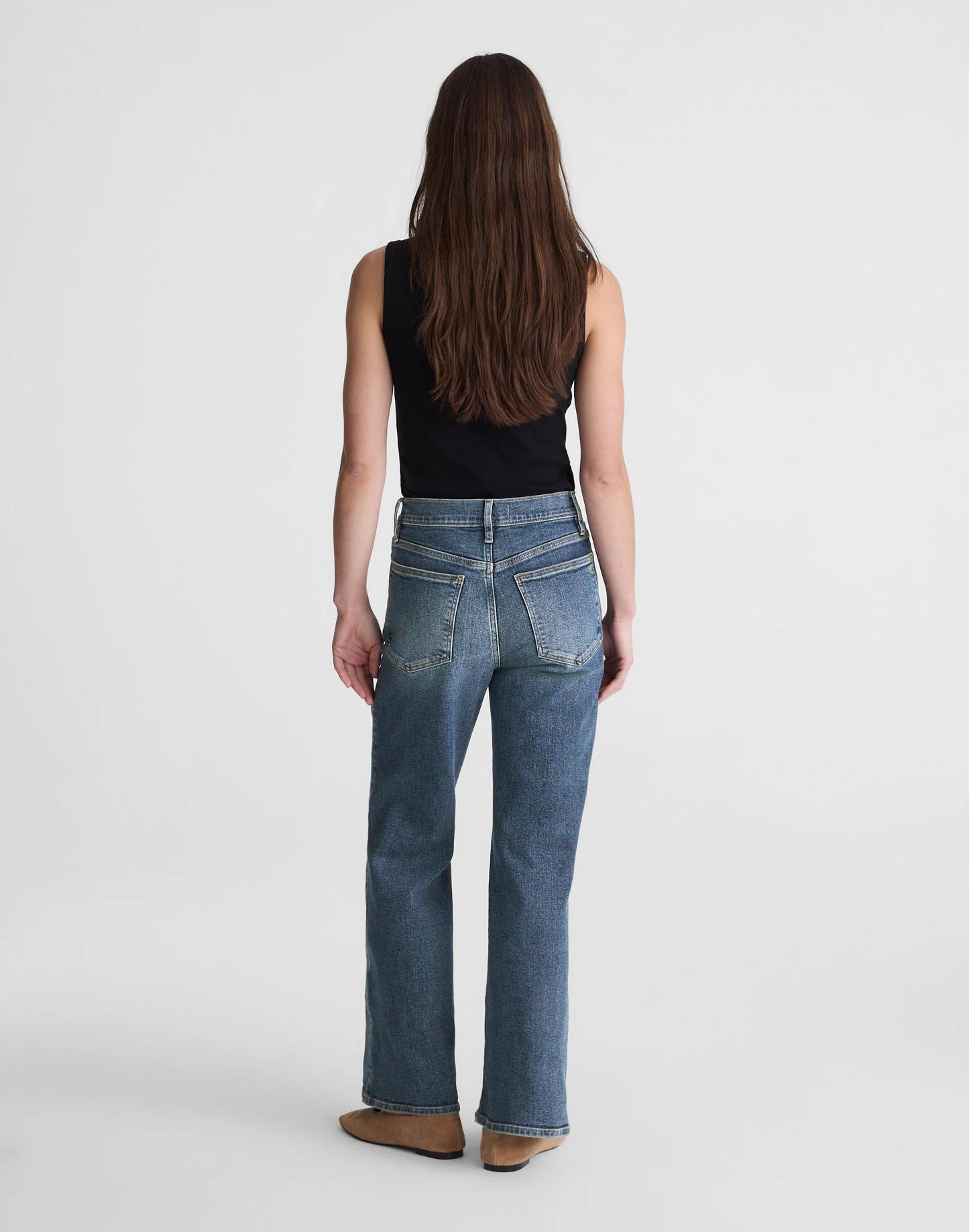 Madewell Short Circular Wide-Leg Jean