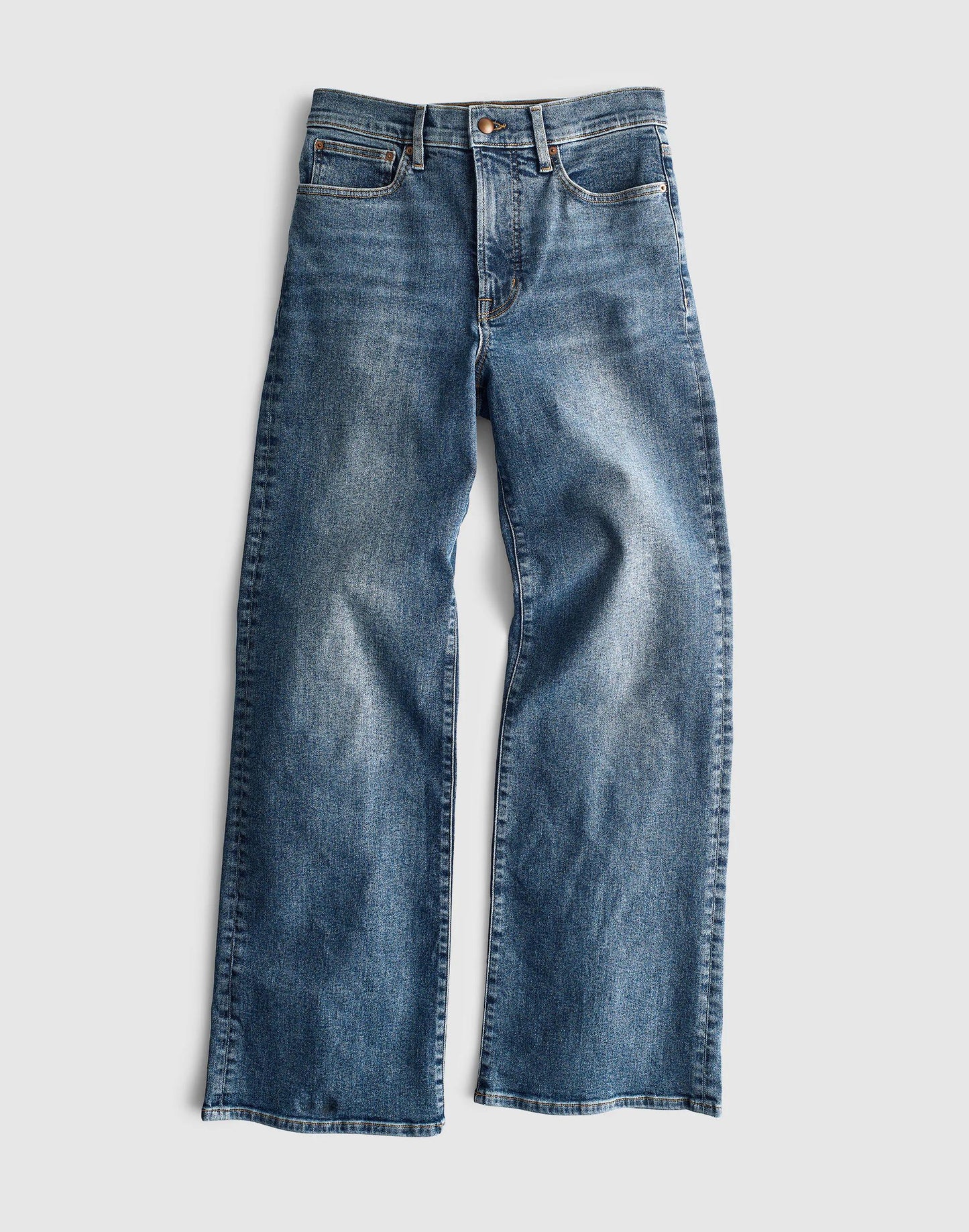 Madewell Short Circular Wide-Leg Jean
