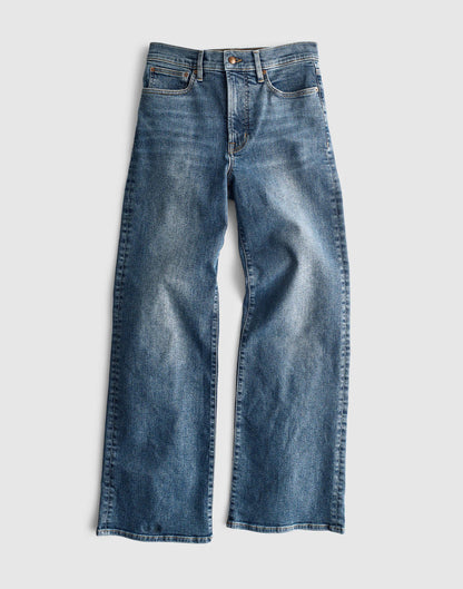 Madewell Short Circular Wide-Leg Jean