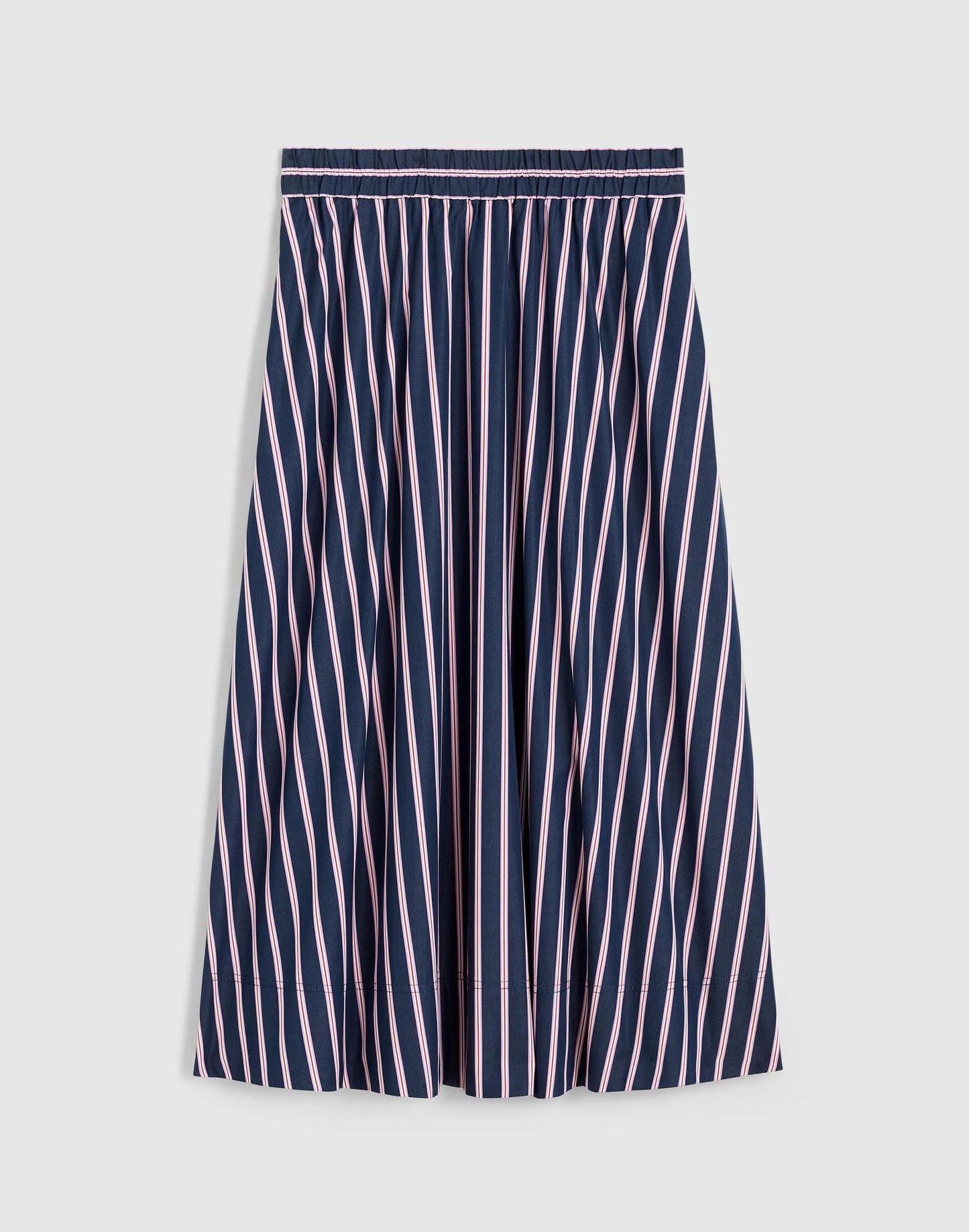 Madewell Midi Circle Skirt in Poplin