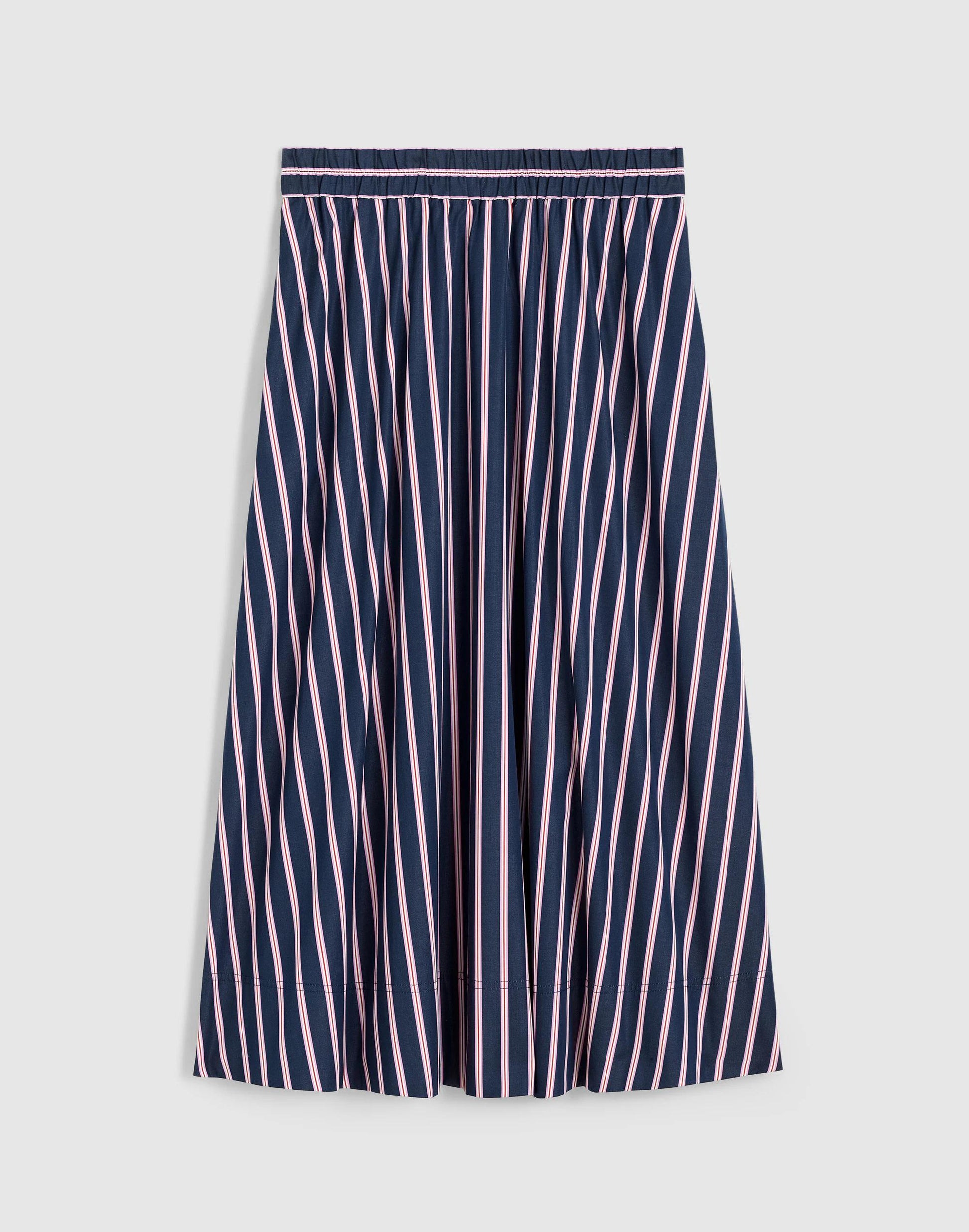 Madewell Midi Circle Skirt in Poplin