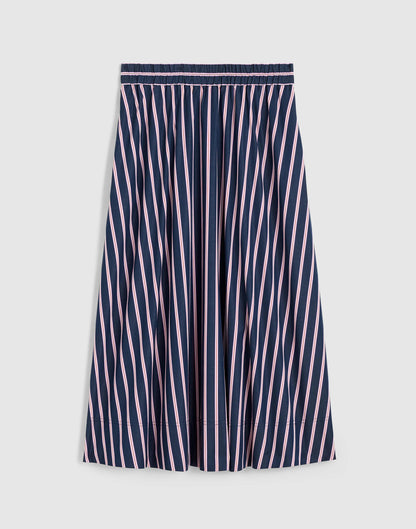 Madewell Midi Circle Skirt in Poplin