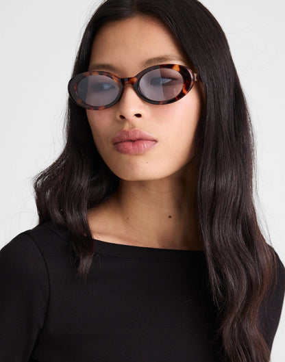 Madewell Russell Oval Sunglasses