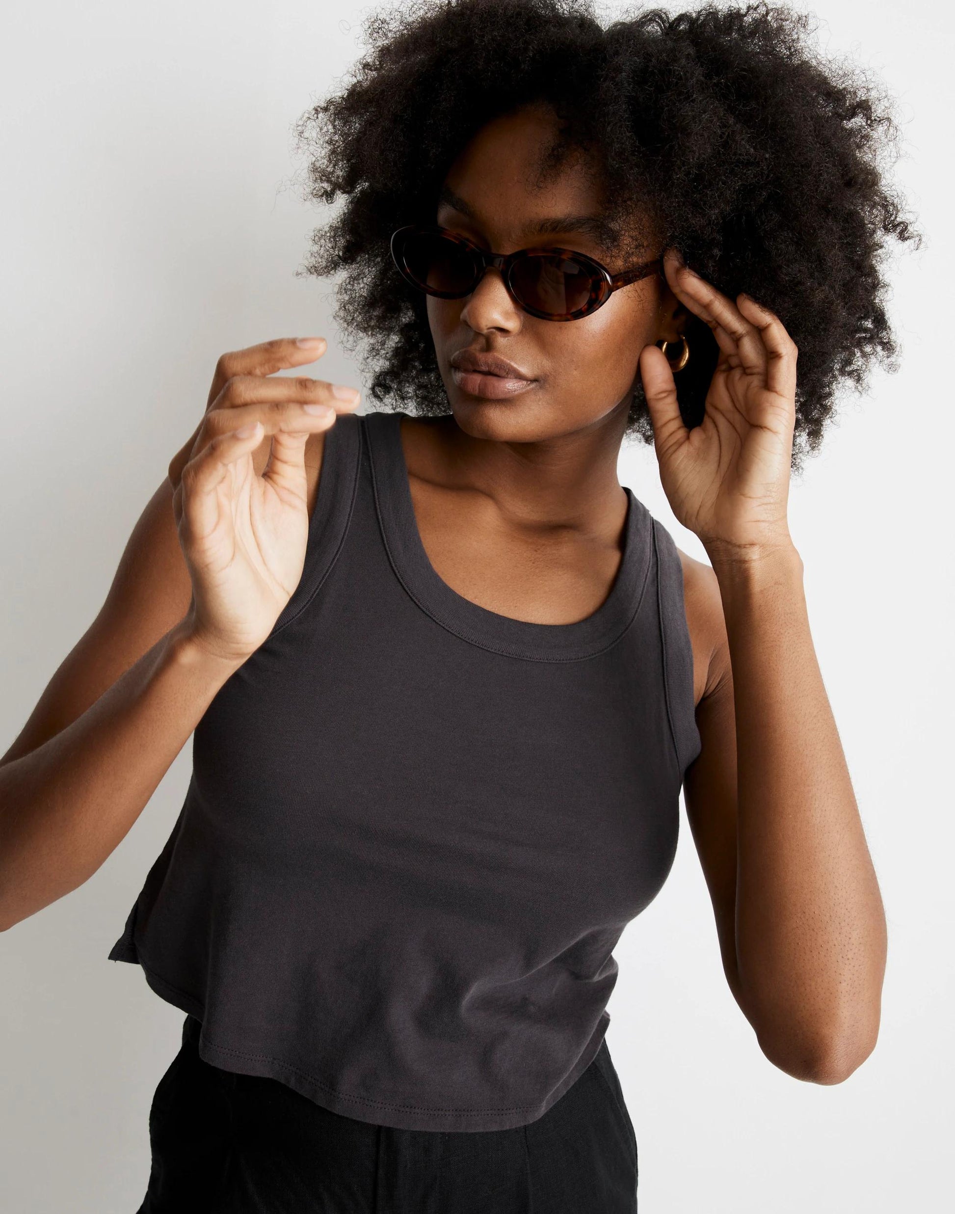 Madewell Russell Oval Sunglasses