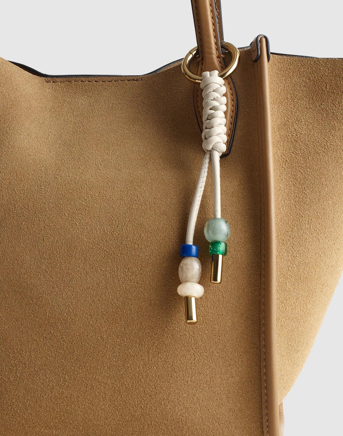 Madewell Braided Leather Bag Charm