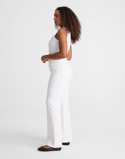 Madewell The Curvy Emmy Wide-Leg Jean in Super Stretch Denim