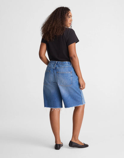 Madewell The Curvy Essex Long Baggy Short