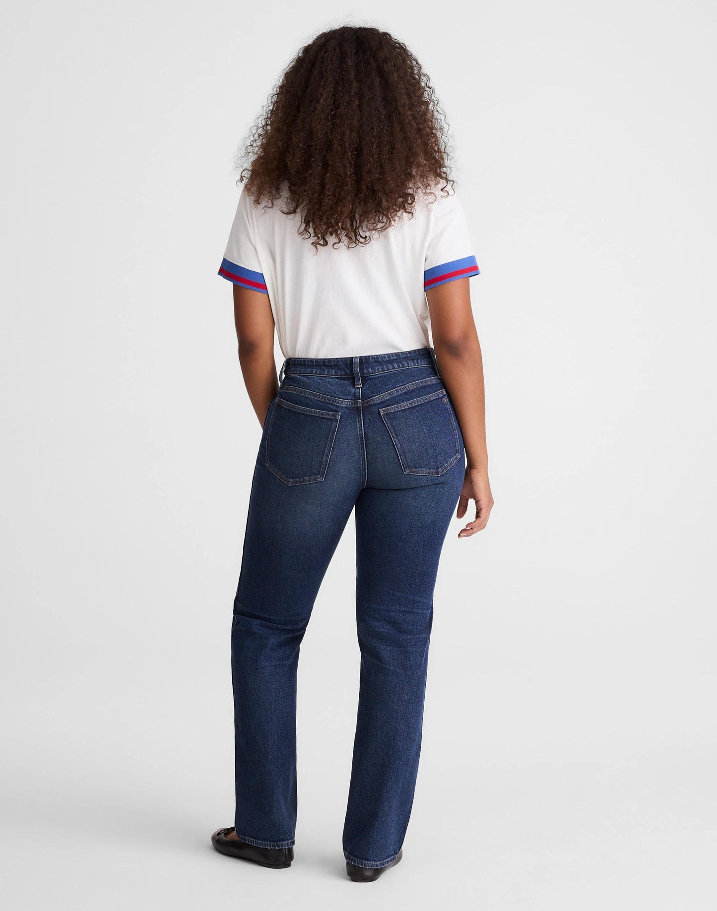 Madewell The Curvy Longline Straight Jean